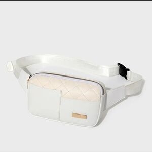 NWT Women's White belt bag